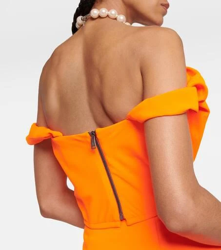 Vivienne Westwood Sunday off-shoulder crêpe corset top 5