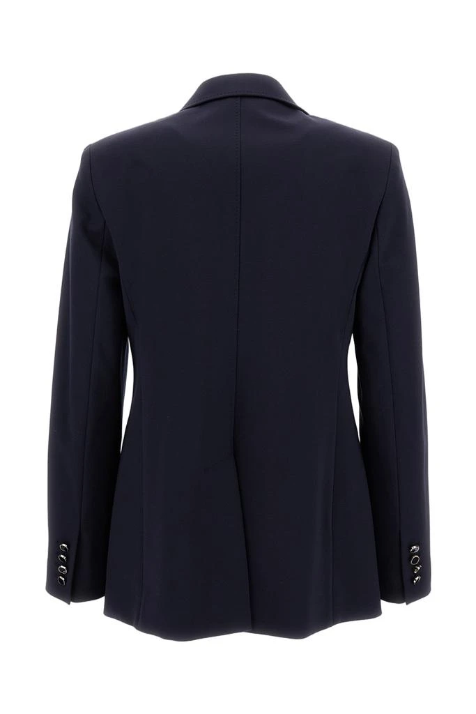 Max Mara Double-Breasted Punto Milano Jersey Blazer with Tailored Silhouette 2