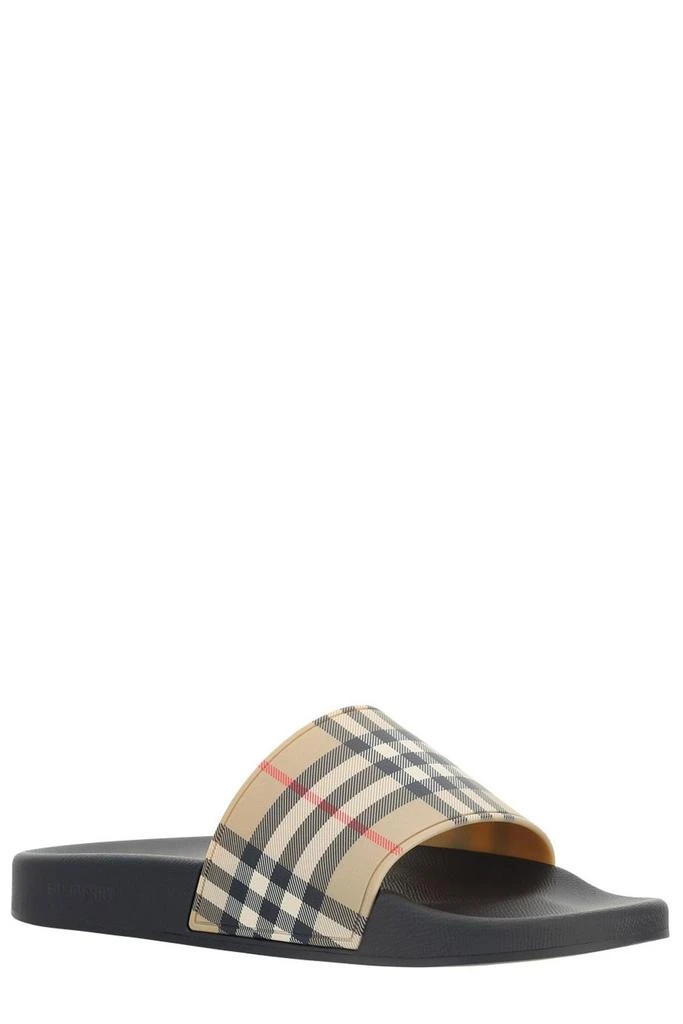 Burberry Burberry Checked Slip-On Slides 2