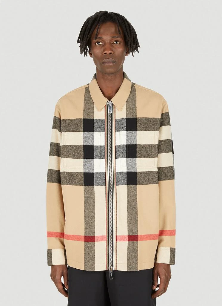 Burberry Hague Zip Front Overshirt 1