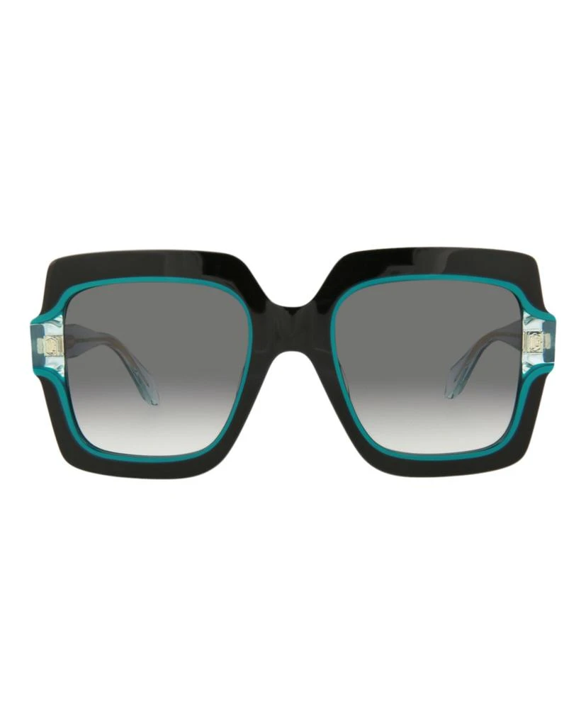 Just Cavalli Square-Frame Acetate Sunglasses 1