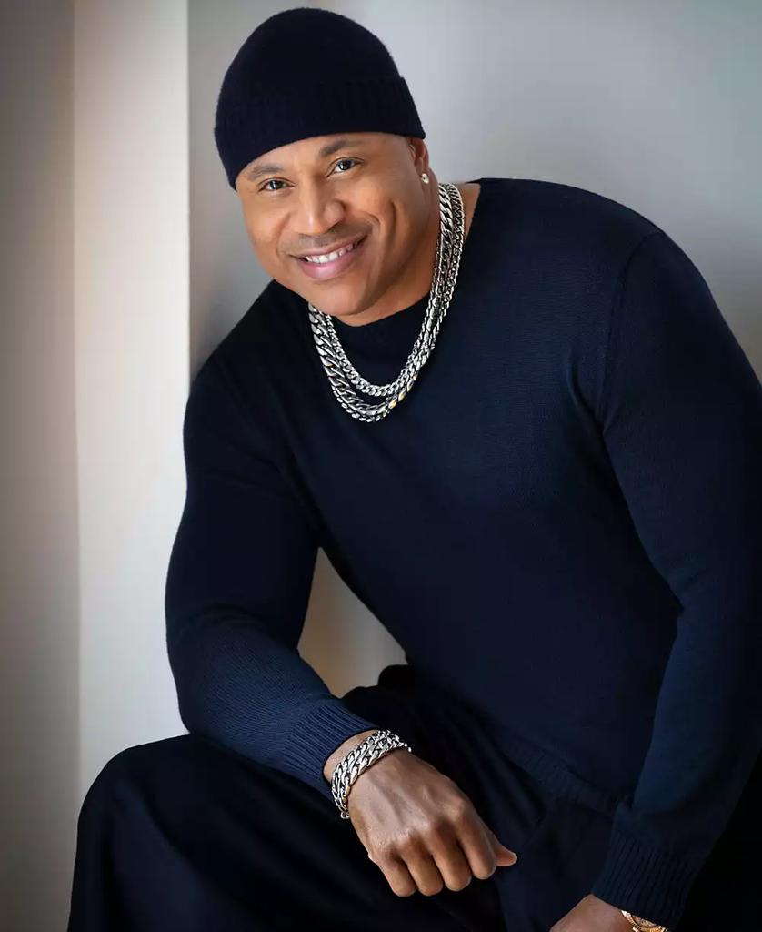 LEGACY for MEN by Simone I. Smith Hematite Bead Stretch Bracelet in Gold-Tone Ion-Plated Stainless Steel