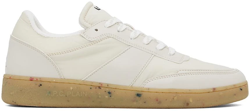 A.P.C. Beige Plain Sneakers 1