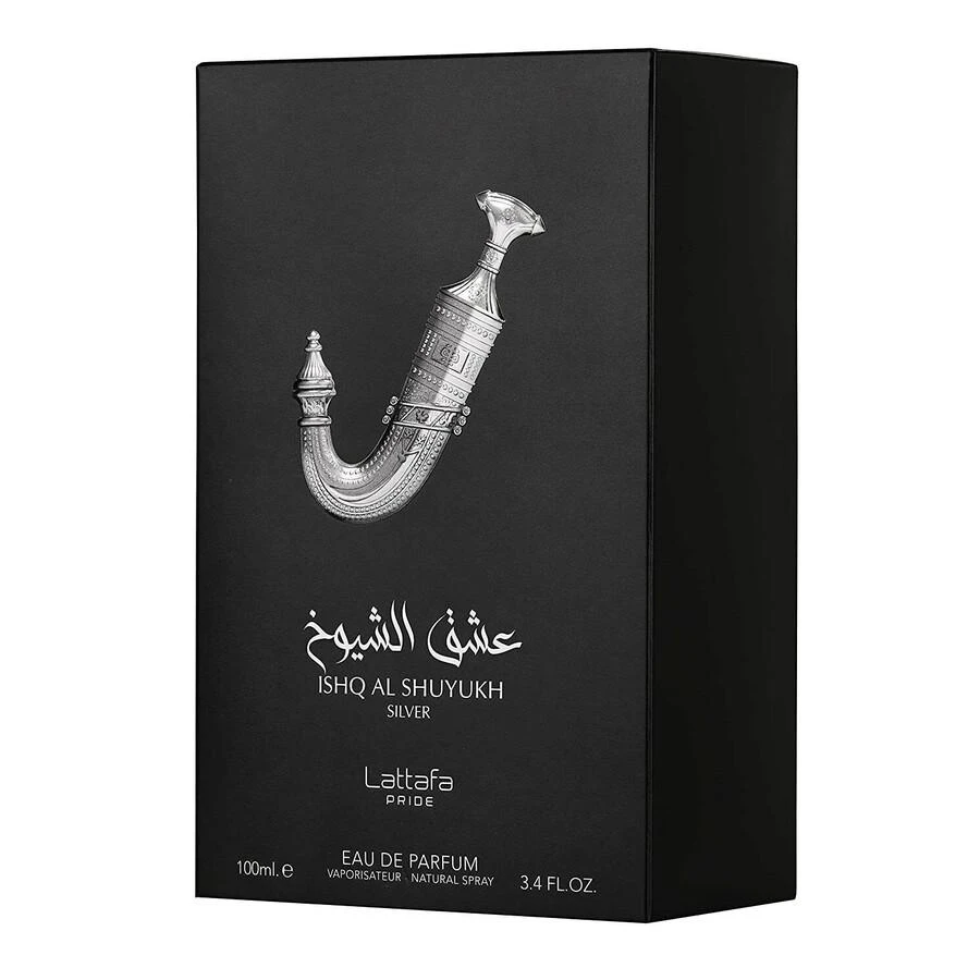 Lattafa Lattafa Unisex Ishq Al Shuyukh Silver EDP 3.4 oz Fragrances 6291108738672 1