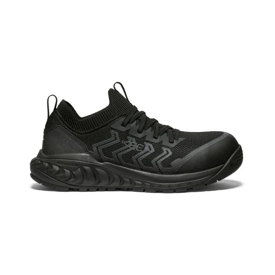 Keen Arvada Shift 1028722 Sneaker Womens 8.5 Black Carbon Toe Work Shoes ZPO3682 2