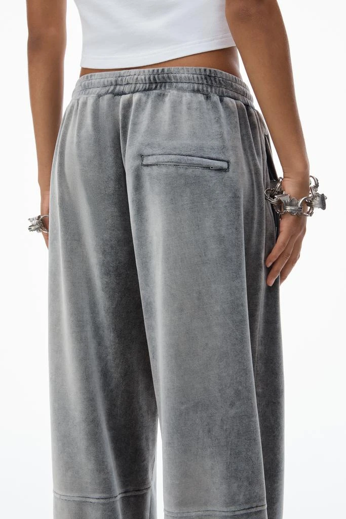 Alexander Wang Trackpants in Crushed Velour 5