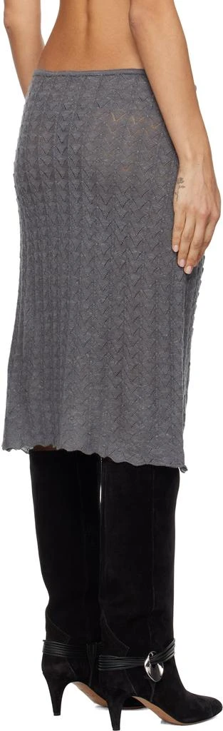 Paloma Wool Gray Endrina Midi Skirt 3