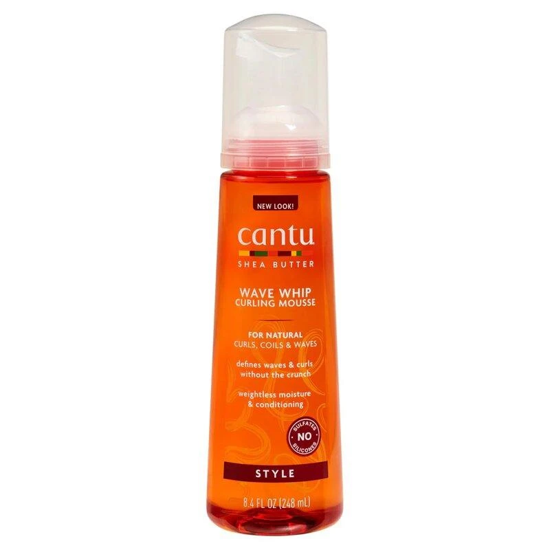 cantu Cantu - Shea Butter for Natural Hair Wave Whip Curling Mousse (248ml)