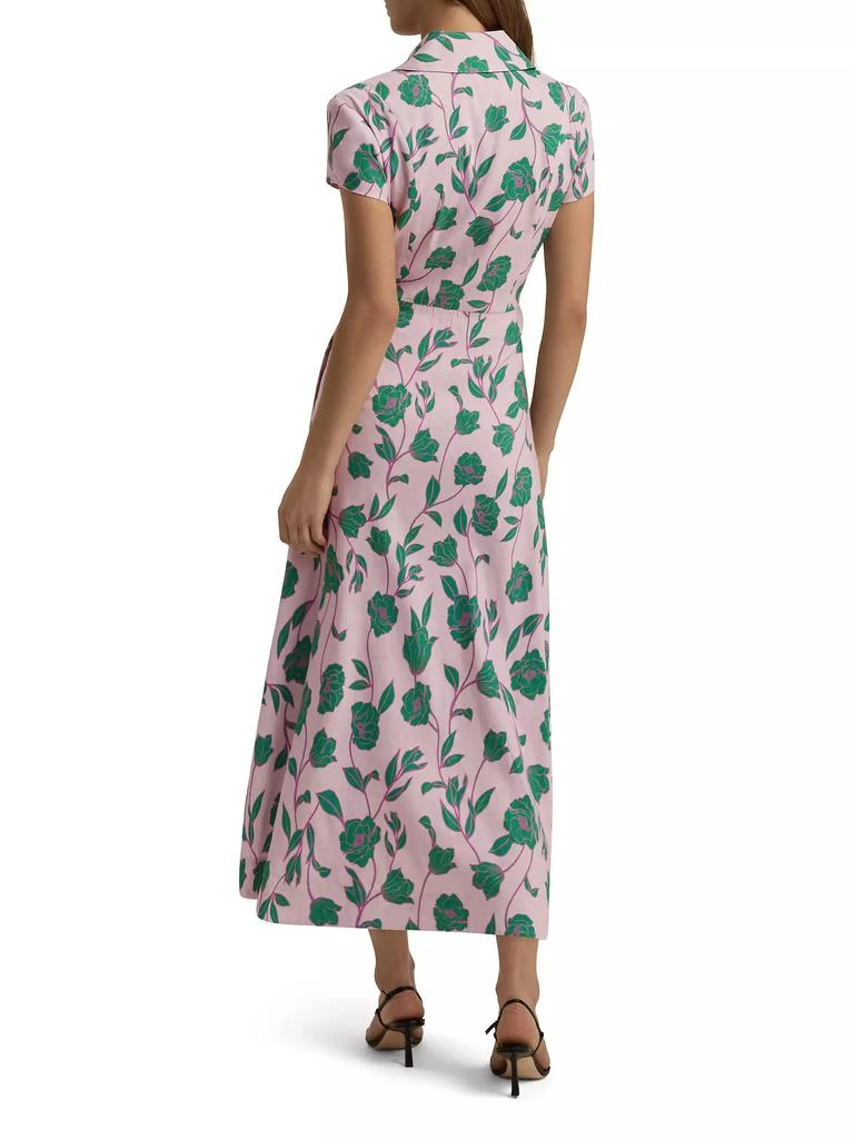 Favorite Daughter Sunday Best Floral Linen-Blend Maxi Shirtdress 5