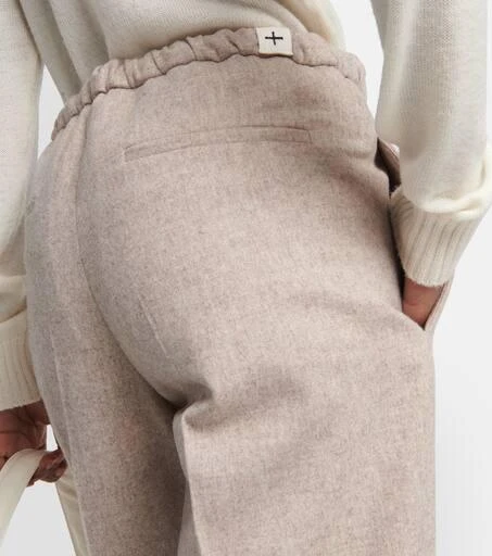 Jil Sander Wool cropped straight pants 6