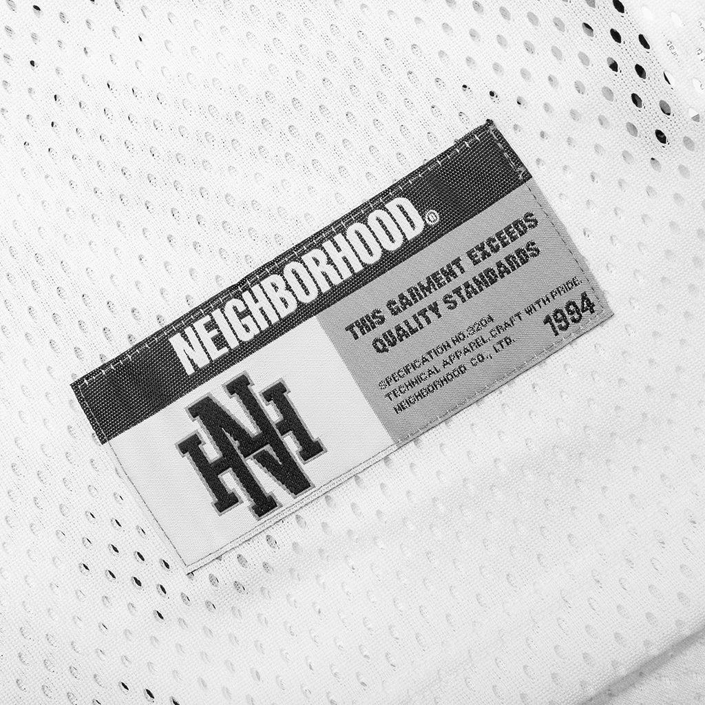 NEIGHBORHOOD Hockey S/S V Neck Shirt - White - Sleep & Underwear