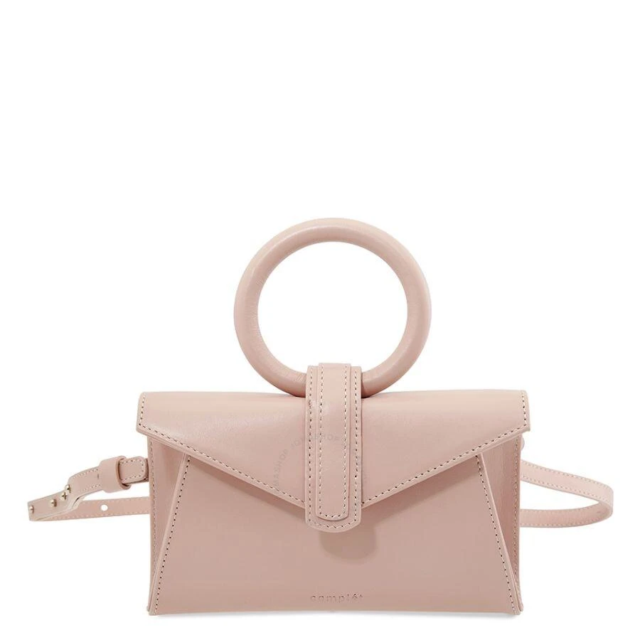Complet Ladies Pink Valery Micro Leather Belt Bag 1
