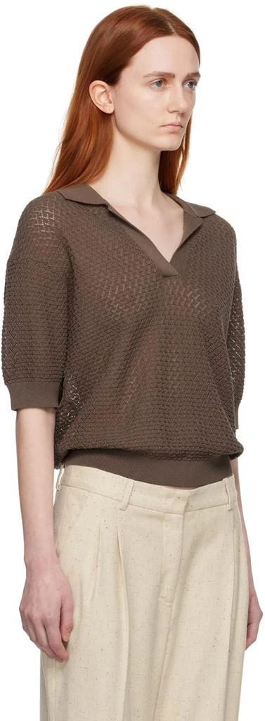 The Garment Brown Tanzania Polo 2