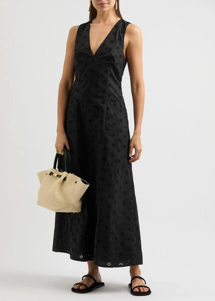 Matteau Broderie anglaise cotton maxi dress 4