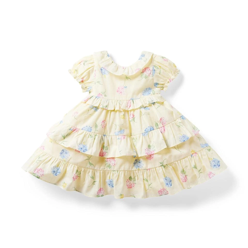 Janie and Jack Floral Tiered Dress (Infant) 1