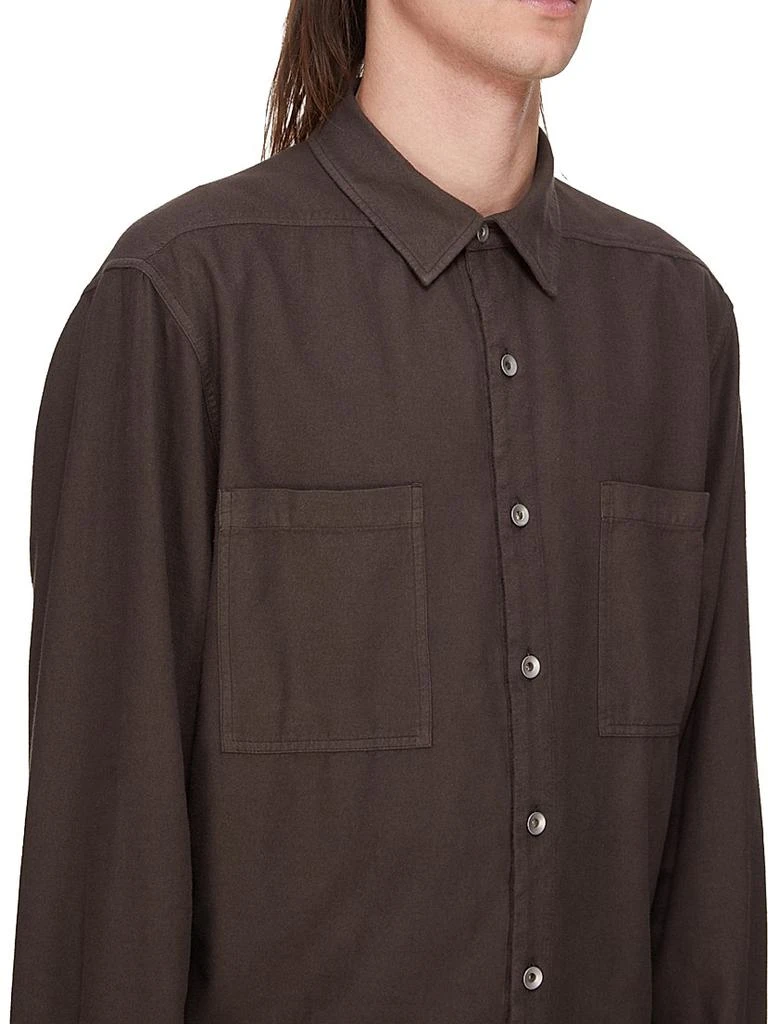 Rick Owens Camicia Cotton Relaxed-Fit Shirt 5