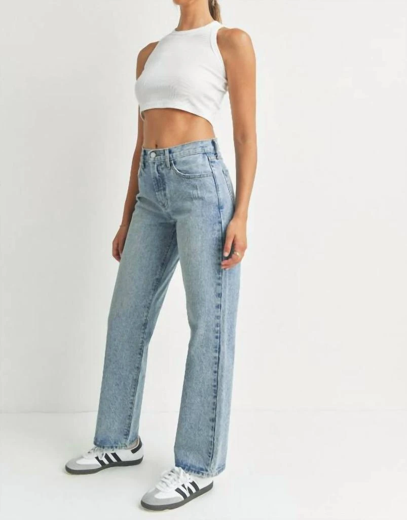 JUST BLACK DENIM Just Black Denim - Relaxed Straight Denim 2