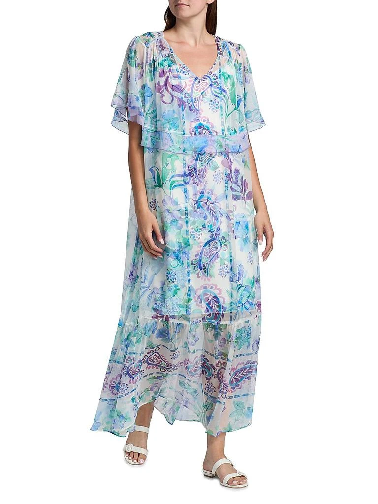 maxi blue silk dress Blaise Navy Satin Prom Dress - US 0