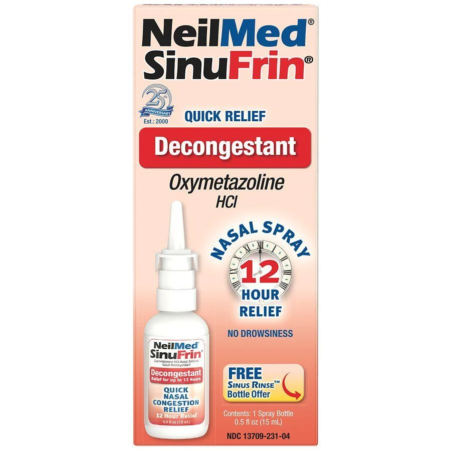 NeilMed SinuFrin Decongestant - Nasal Spray