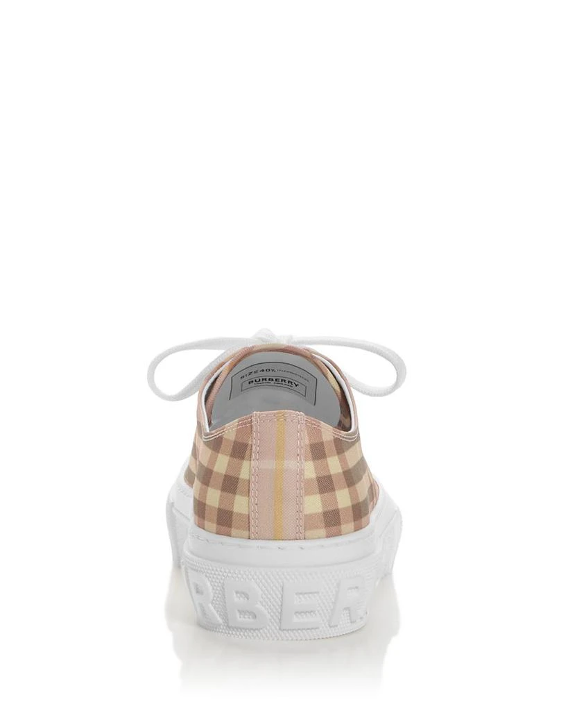 Burberry Women's Check Platform Sneakers 4