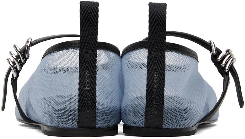 Rag & Bone Blue Spire Mary Jane Ballerina Flats 2