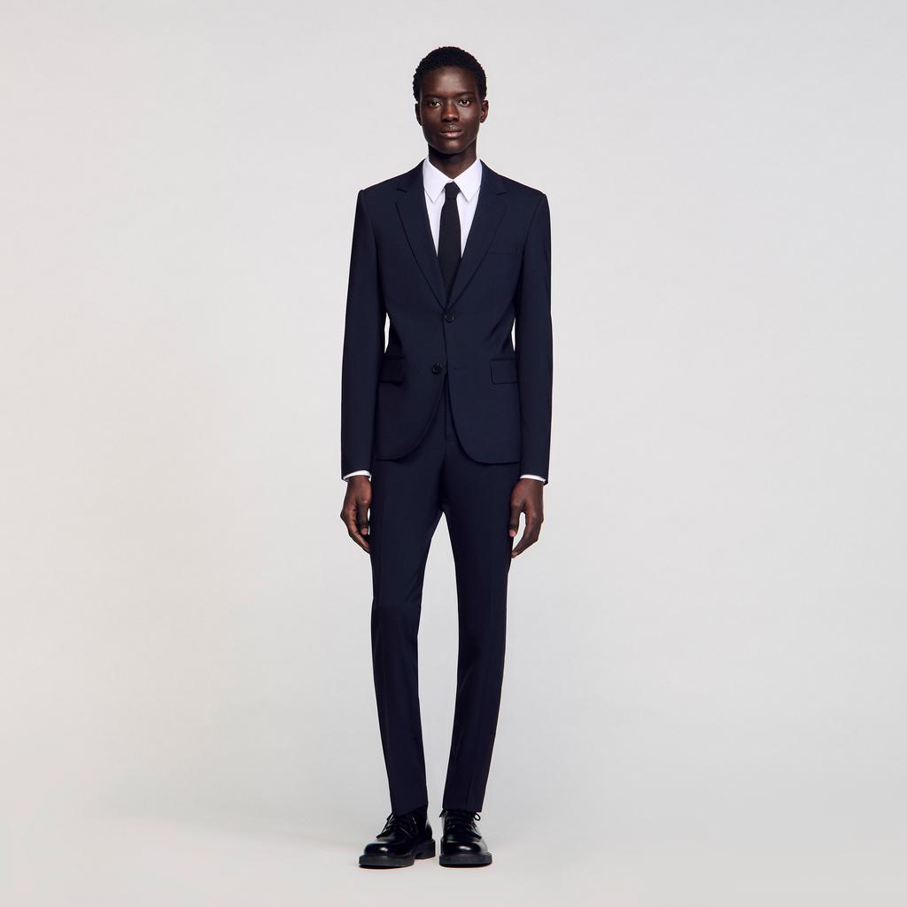 Sandro Classic wool suit jacket