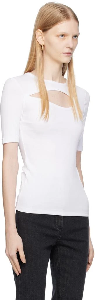 REMAIN White Cutout T-Shirt 2