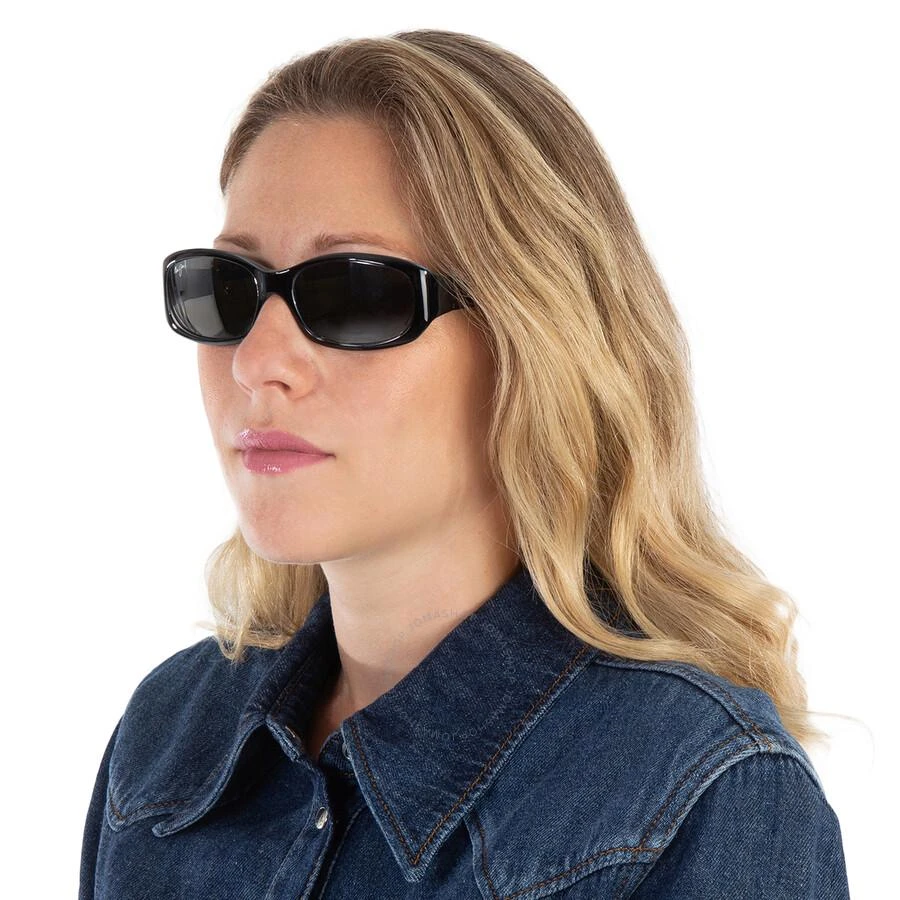 Maui Jim Punchbowl Neutral Grey Rectangular Ladies Sunglasses 219-03 54 2