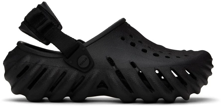 Crocs Black Echo Clogs 1