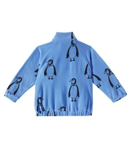 Mini Rodini Penguin fleece jacket 3