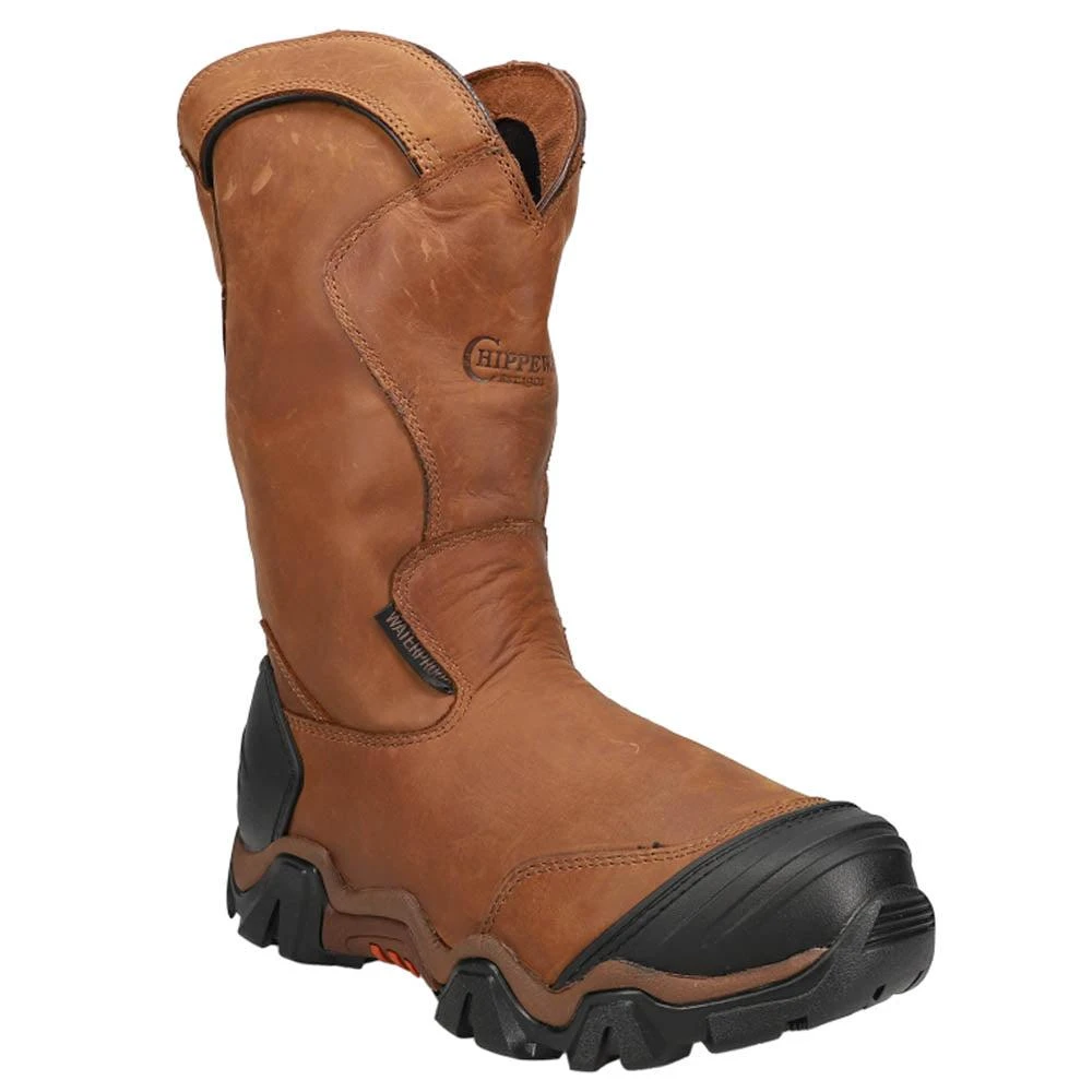 Chippewa Cross Terrain 12 inch Pull On Waterproof Composite Toe Work Boots 2
