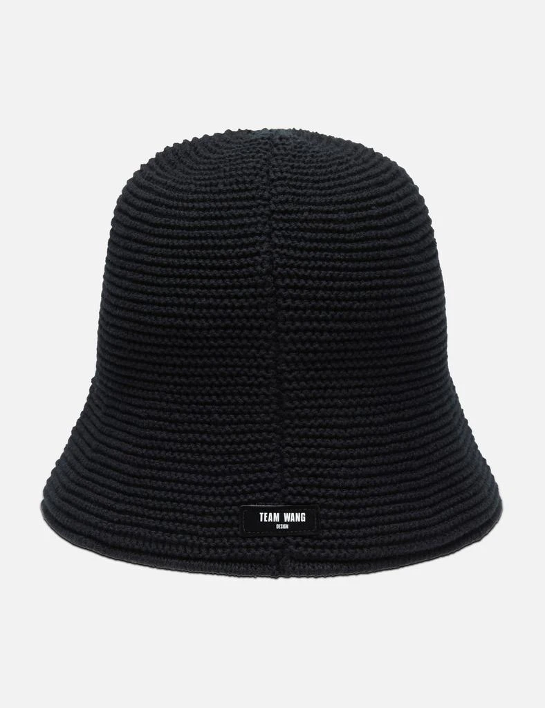Team Wang Choices Knitted Bucket Hat 2