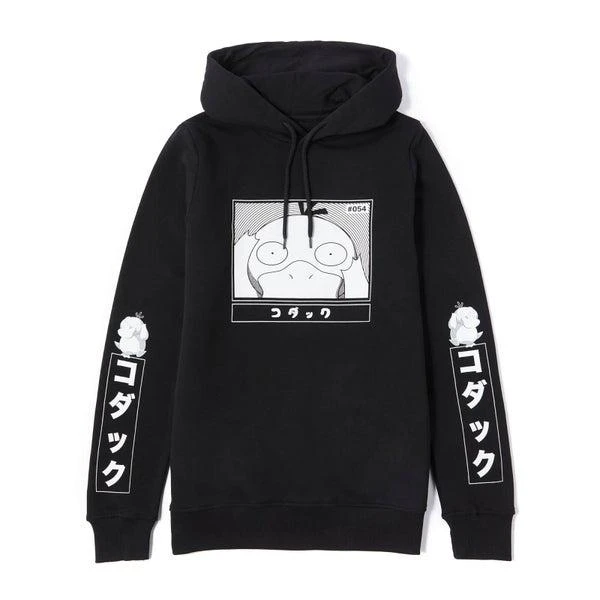 Original Hero Pokémon Psyduck Unisex Hoodie - Black 1