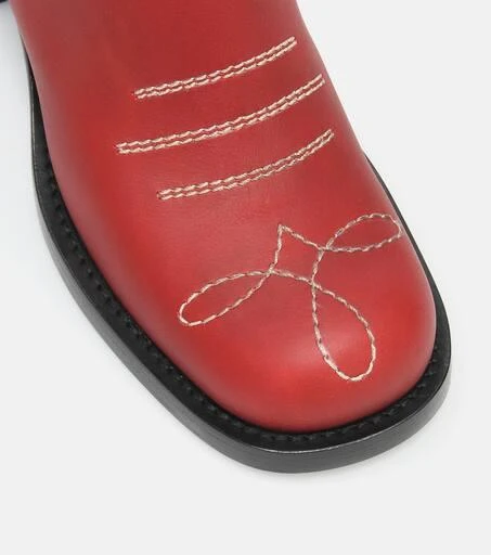 Miu Miu Leather knee-high boots 6
