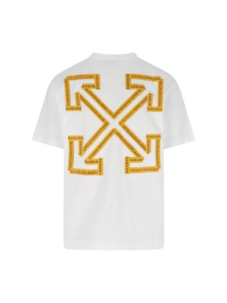 Off-White Tape Arrow" Logo T-Shirt – White 2