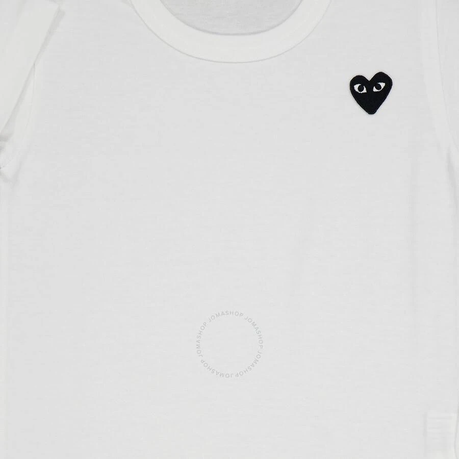 Comme des Garcons Kids Embroidered Heart Short-sleeve T-shirt 3
