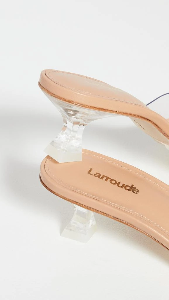 Larroude Vivi Lucite Sandals 5