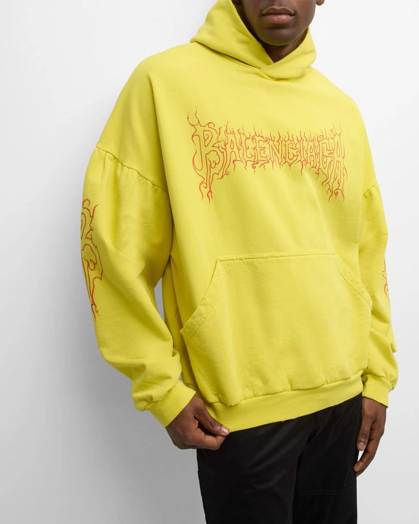 Balenciaga Men's Darkwave Oversized Hoodie 6