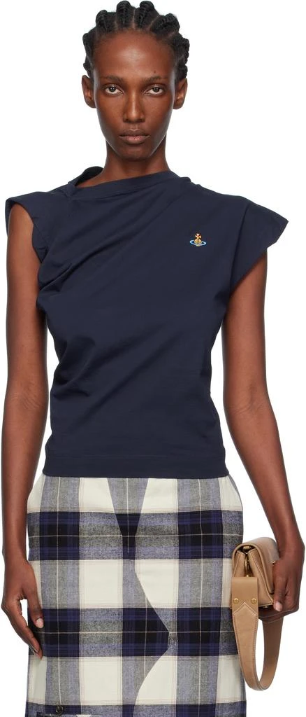 Vivienne Westwood Navy Hebo T-shirt