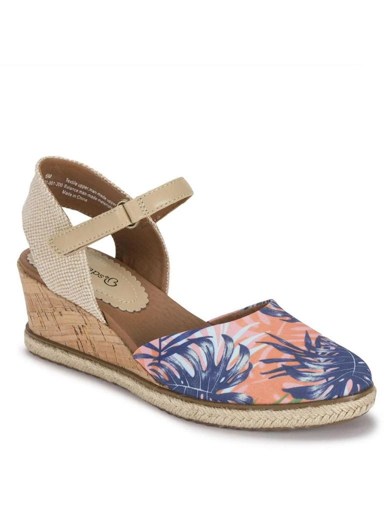 Baretraps Ocean Womens Cork Ankle Strap Espadrilles 1