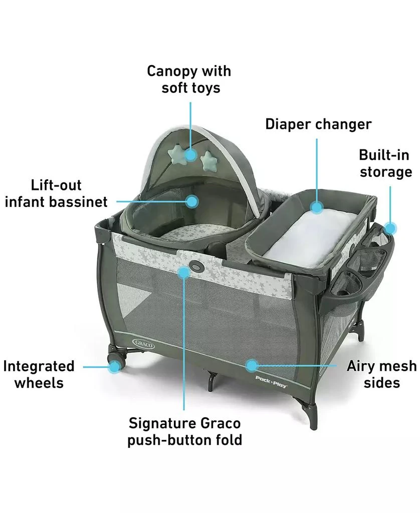 Graco Pack and Play Travel Dome Play Yards 6