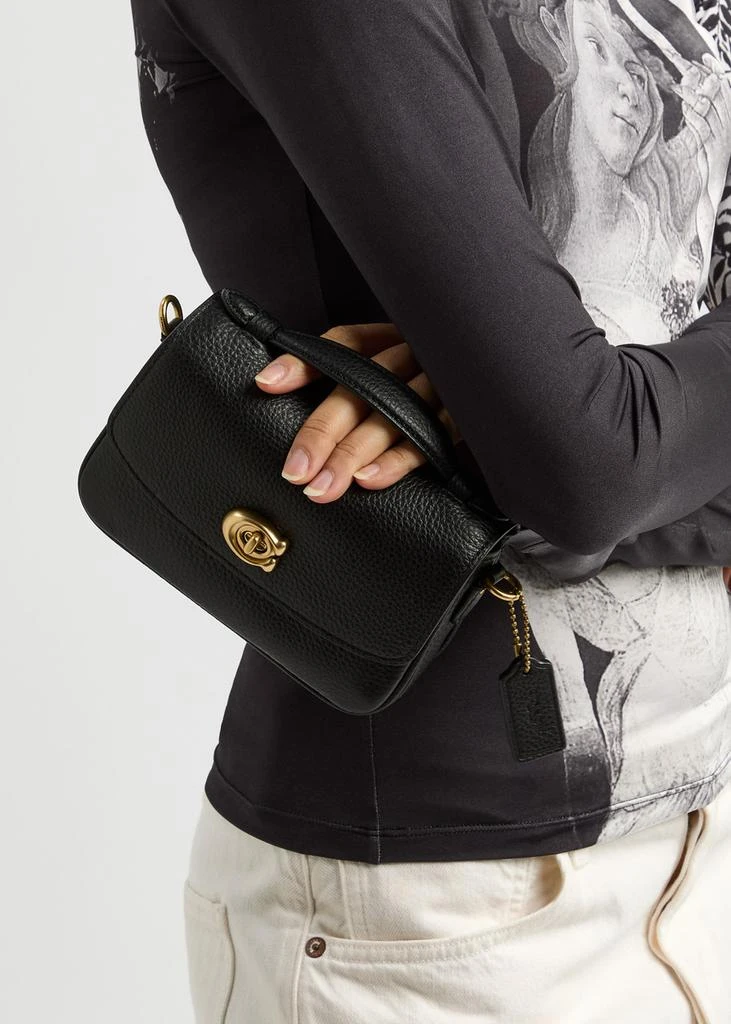Coach Cassie 17 pebbled leather cross-body bag 7