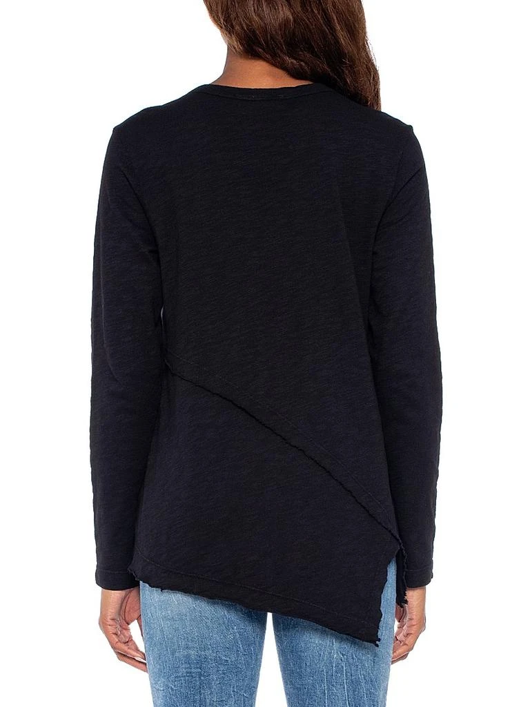 Wilt Crew Long Sleeve Easy Crossover Hem 6