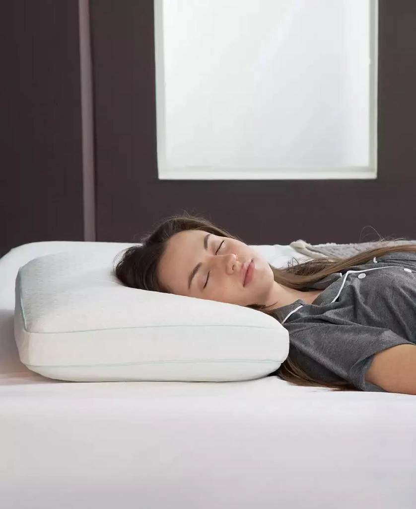 IntelliSLEEP Natural Comfort Traditional Memory Foam Pillow, King, Exclusively at Macy’s 6