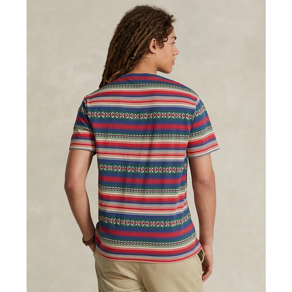 Polo Ralph Lauren Men's Classic Fit Striped Jacquard T-Shirt 2