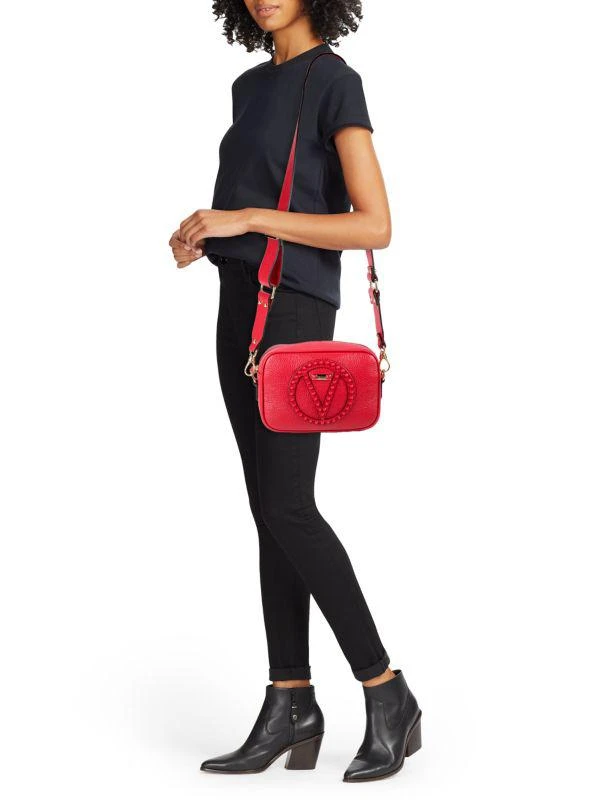 Mario Valentino MIA Logo Leather Crossbody Bag 2