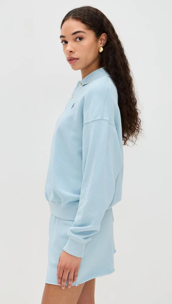 Ralph Lauren Island Fleece Polo Knit Sweatshirt 3
