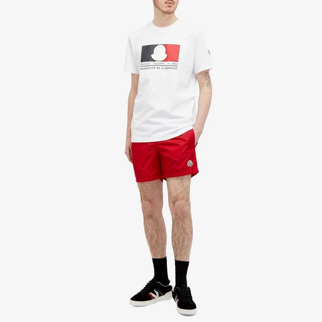 Moncler Moncler Logo Swim Shorts 4