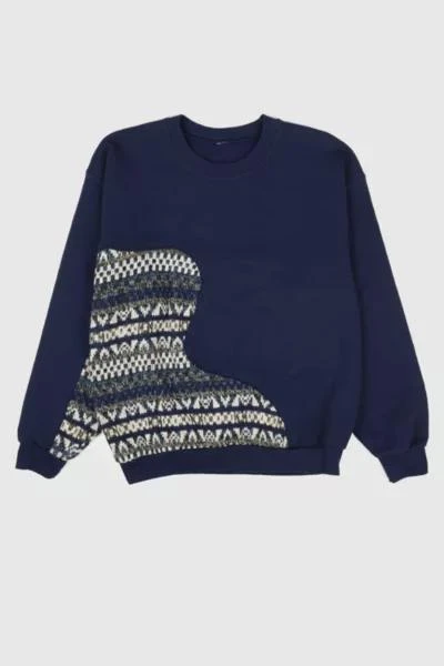 Urban Outfitters Reworked Spliced Crewneck 05 1