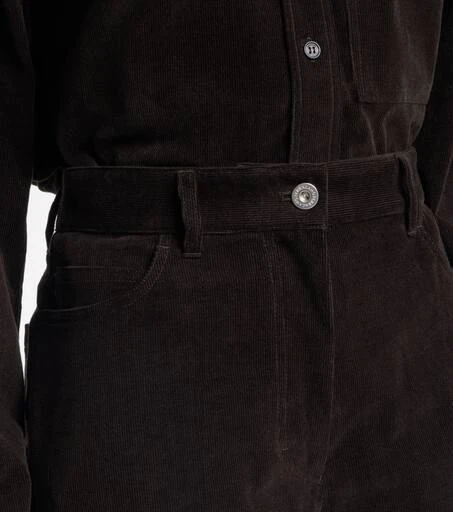 Salvatore Ferragamo Cotton corduroy flared pants 4